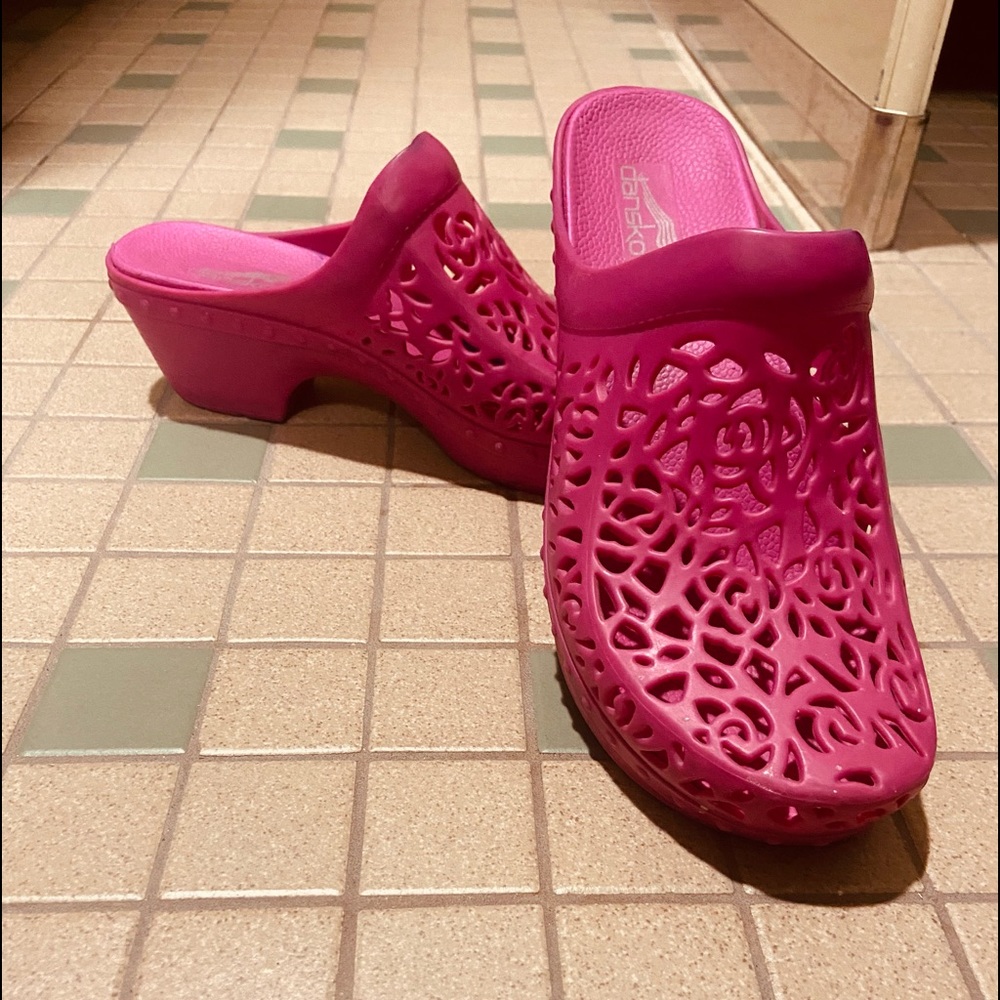 Pink Clog Dansko